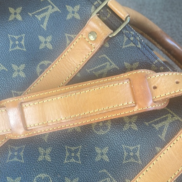 Louis Vuitton Monogram Keepall Bandouliere 50 Brown Canvas Travel Bag - Picture 5 of 16